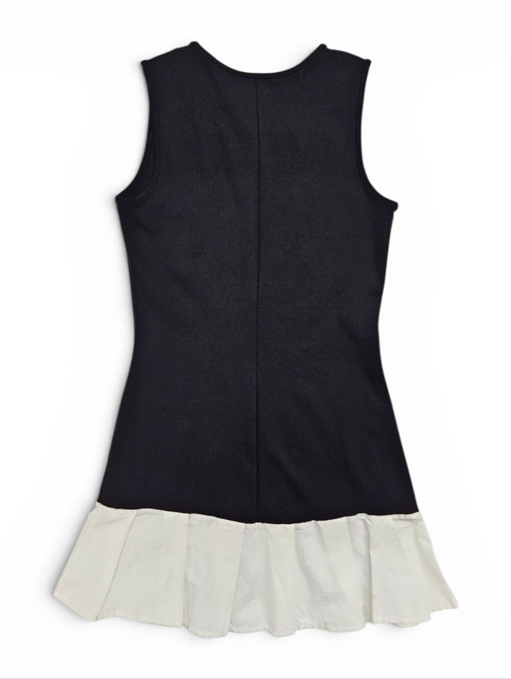 21 Saints Black White Drop Waist Dress Medium - Picture 3 of 7